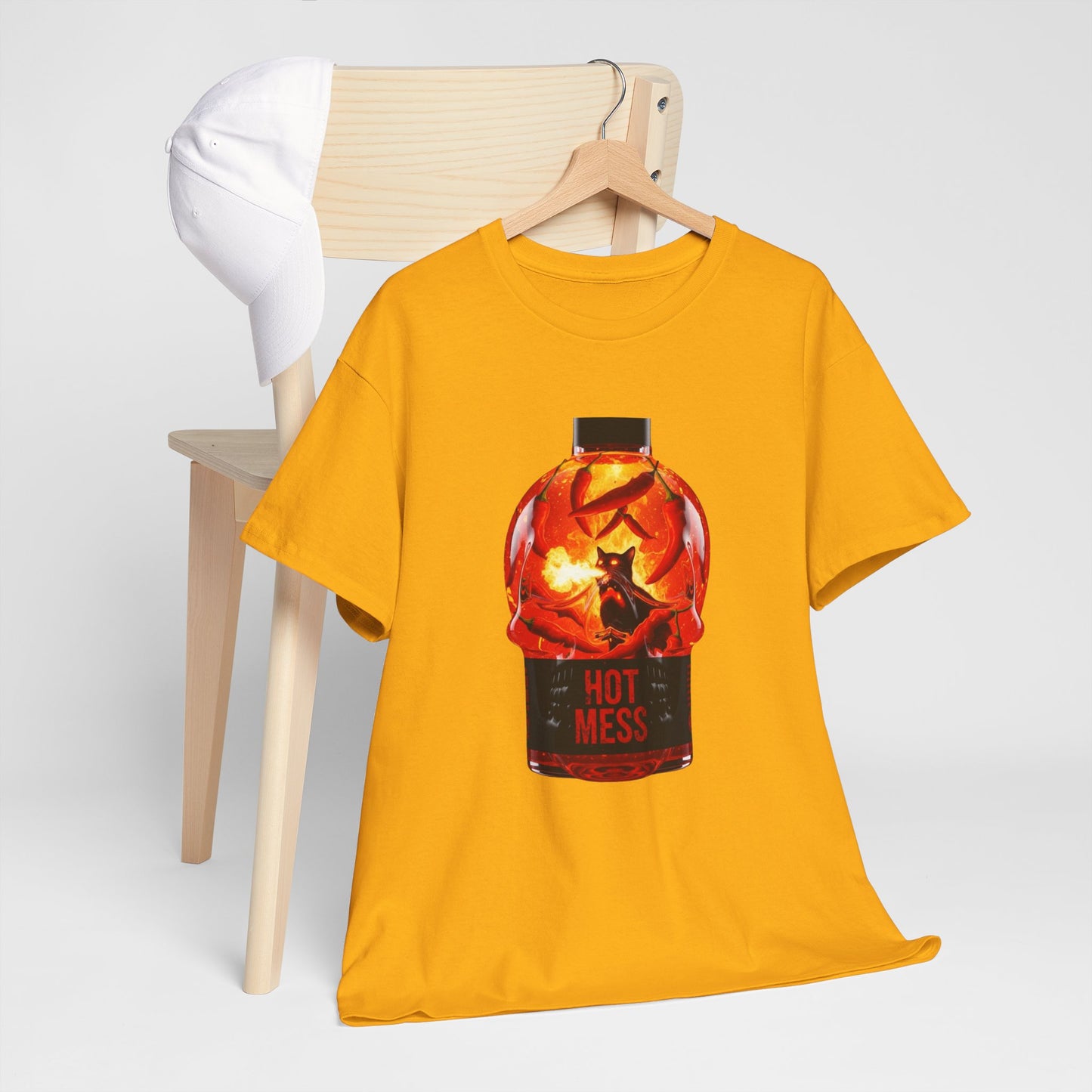 HOT MESS Witty Self-Aware Tee