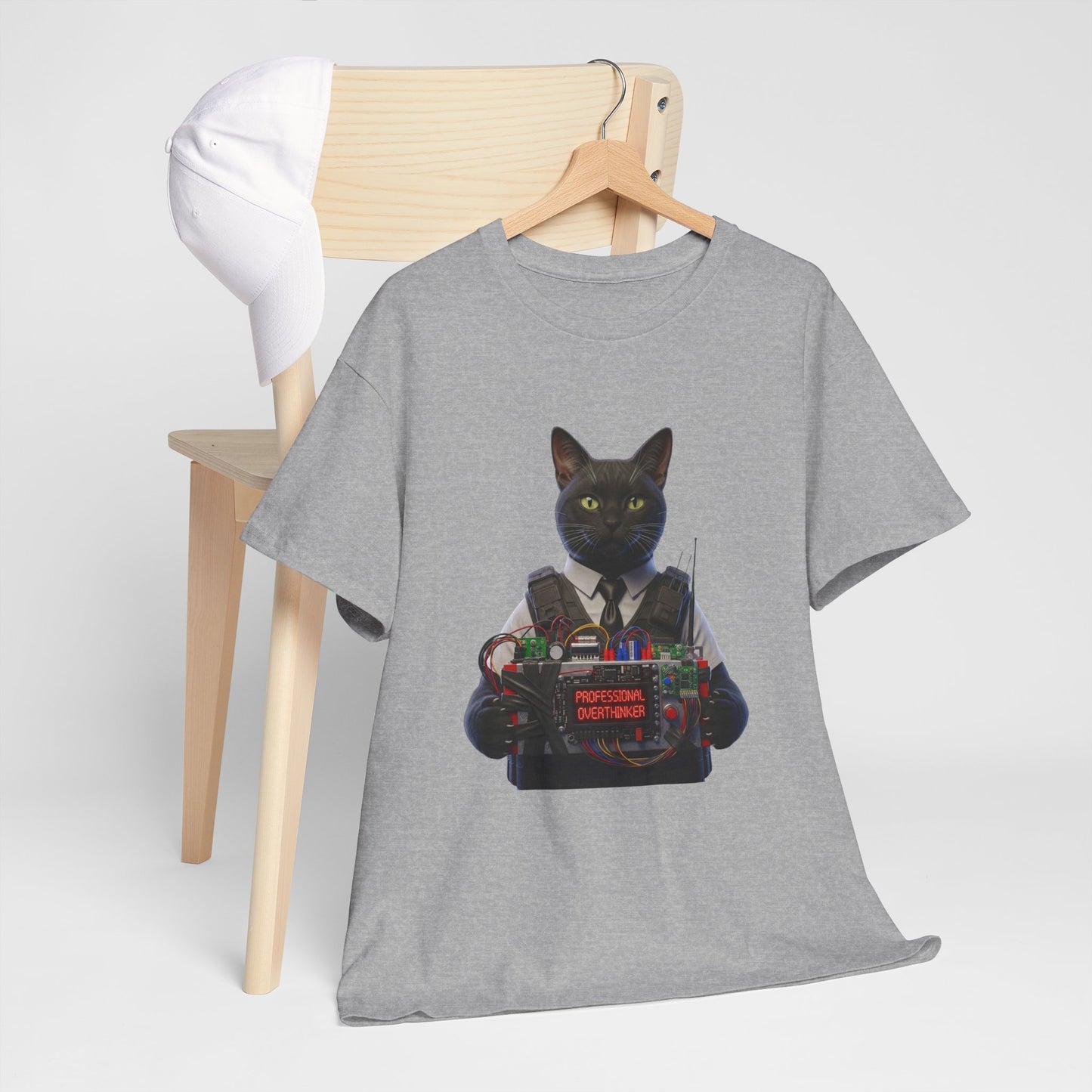 PROFESSIONAL OVERTHINKER: My Brain is Buffering Chaos Tee