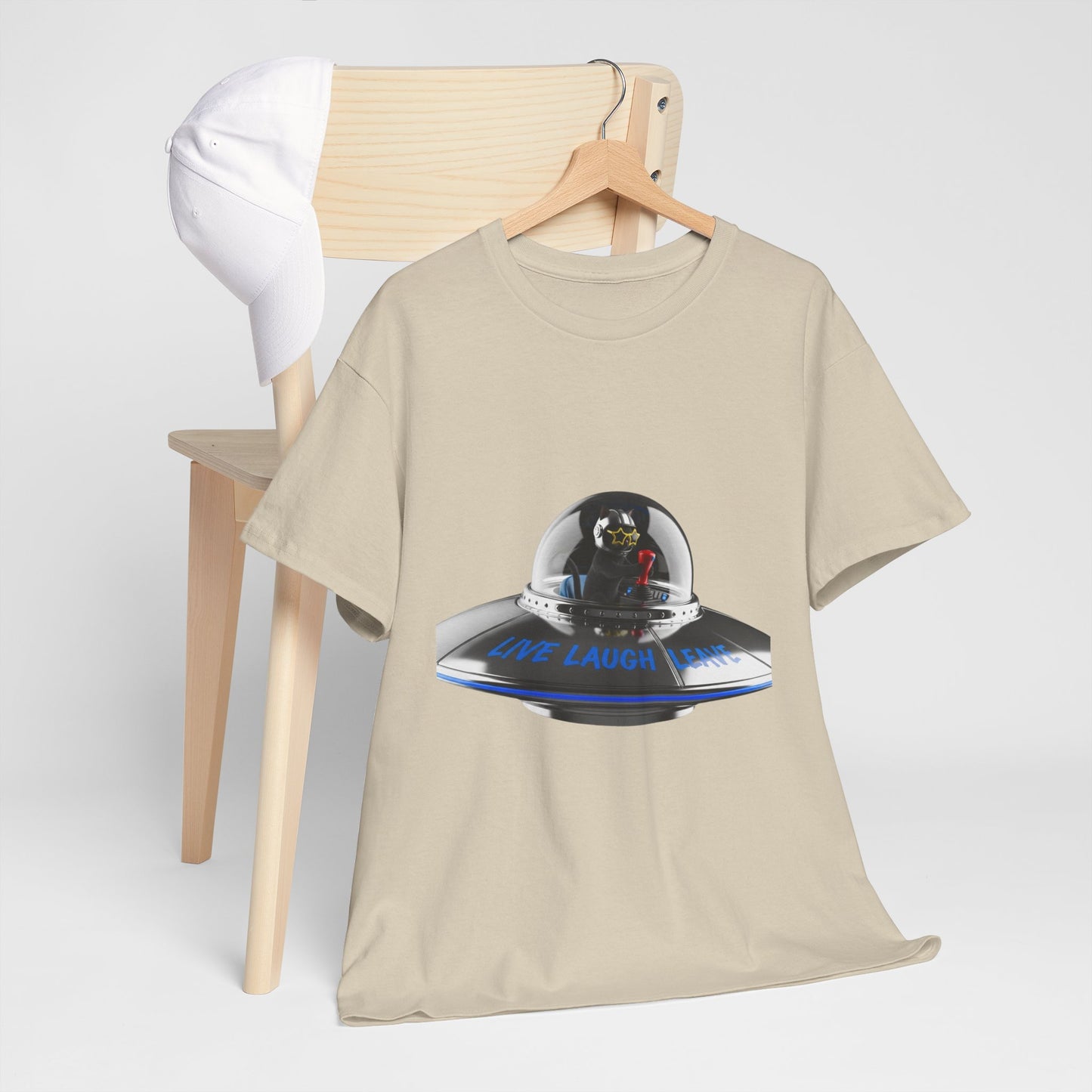 LIVE LAUGH LEAVE Witty Exit Tee