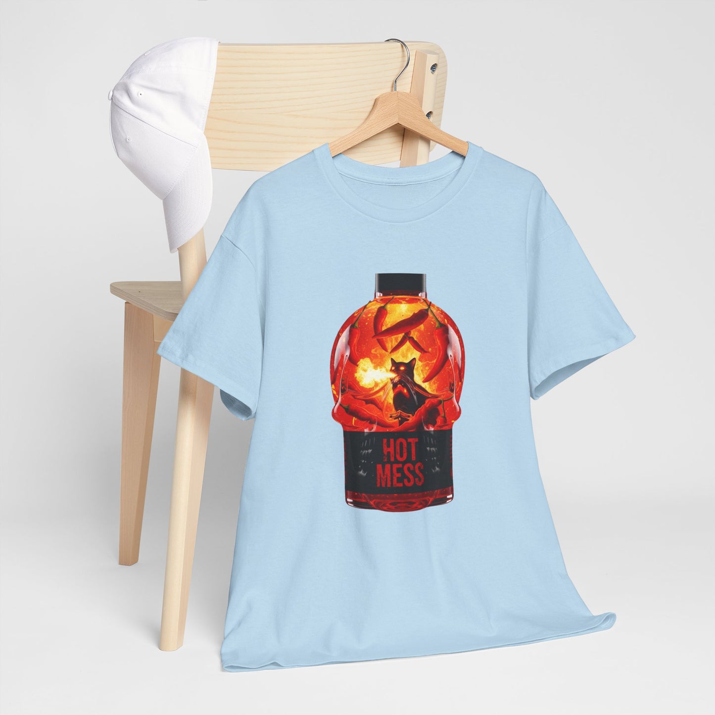 HOT MESS Witty Self-Aware Tee