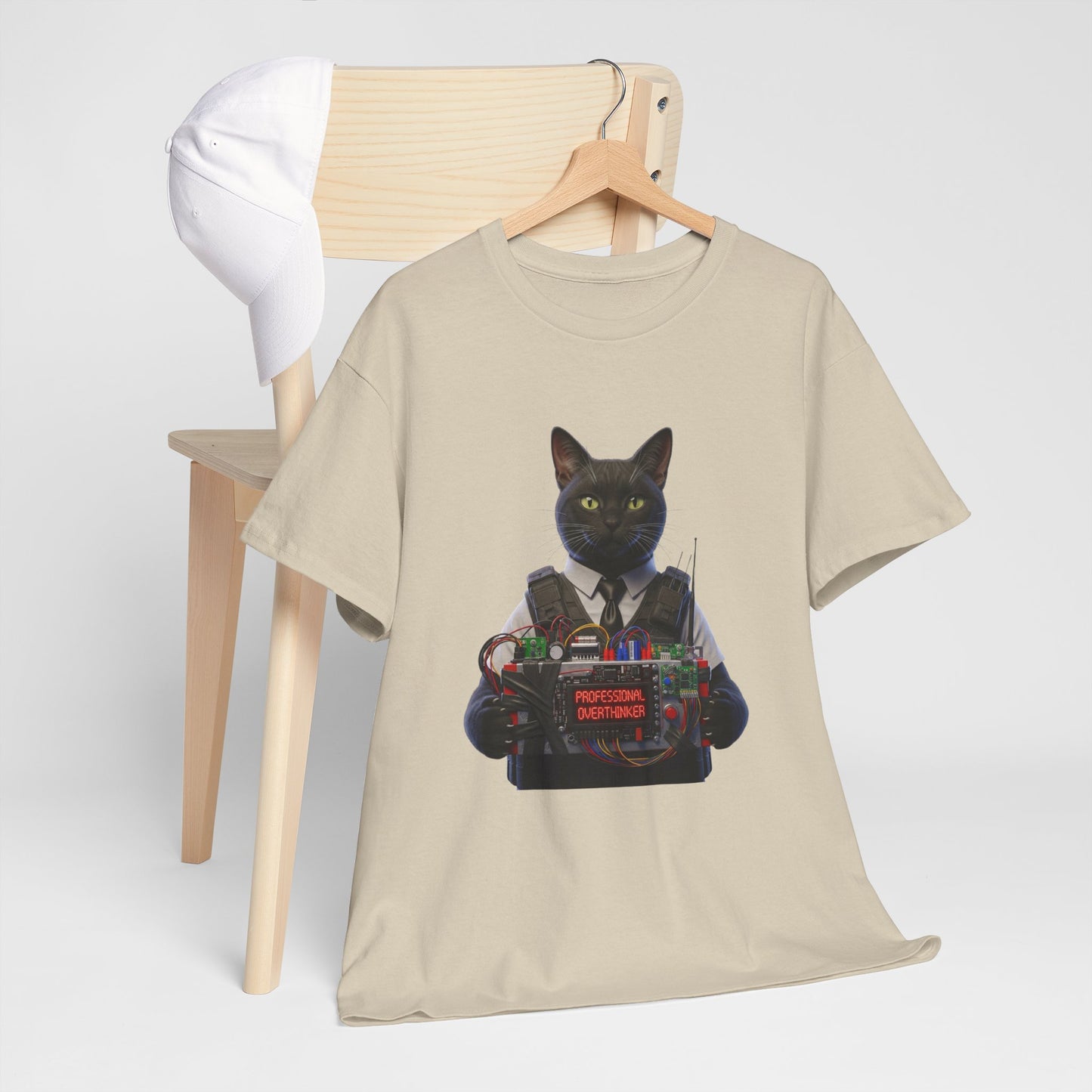 PROFESSIONAL OVERTHINKER: My Brain is Buffering Chaos Tee