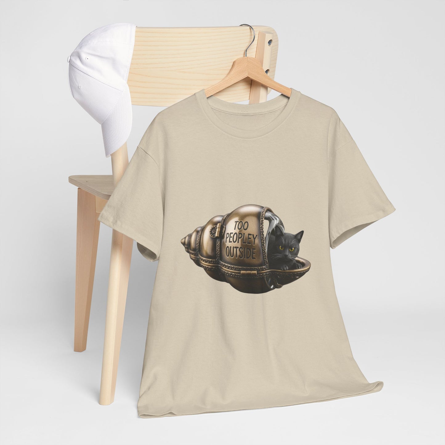 TOO PEOPLEY OUTSIDE Introvert Tee