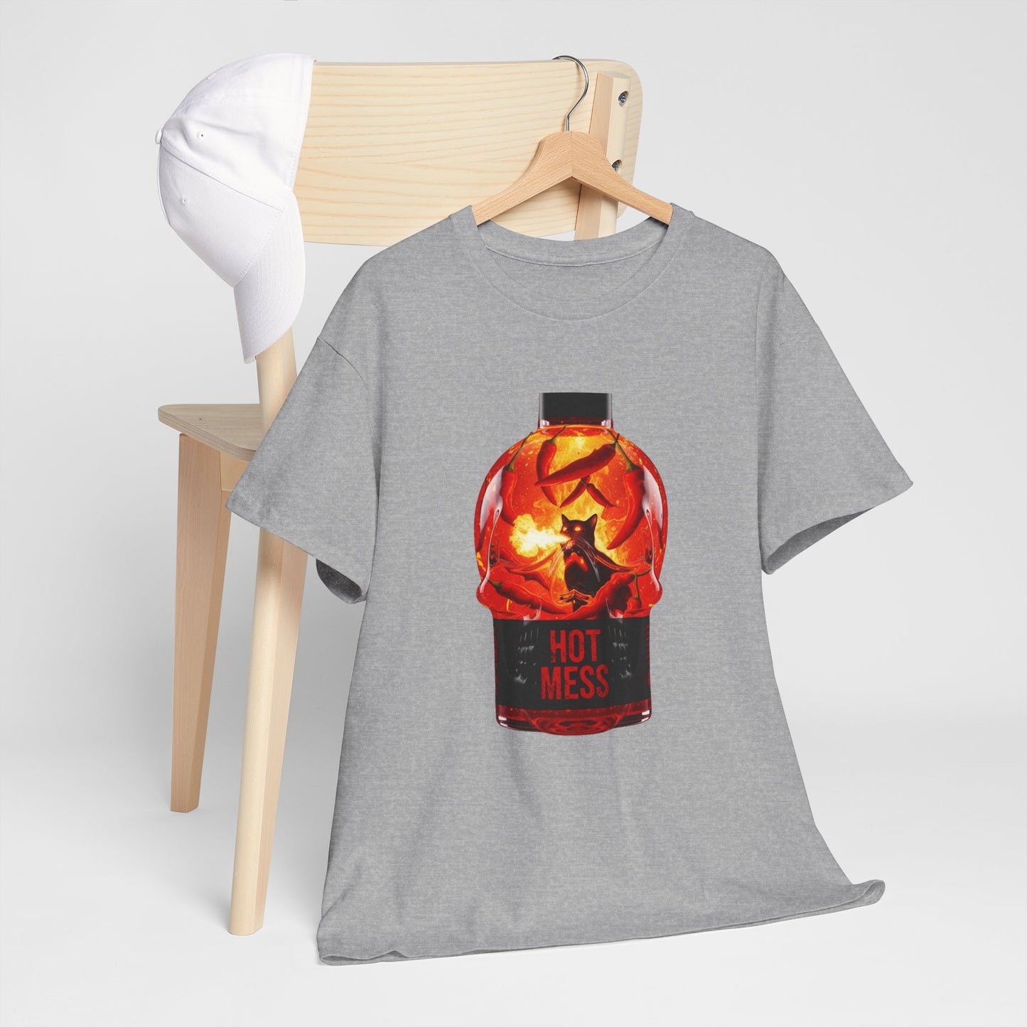 HOT MESS Witty Self-Aware Tee