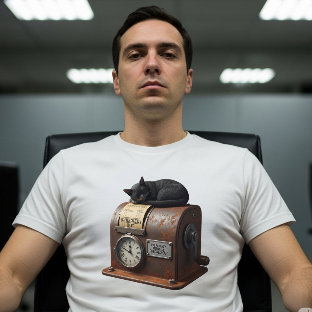 ALREADY MENTALLY CHECKED OUT Tee