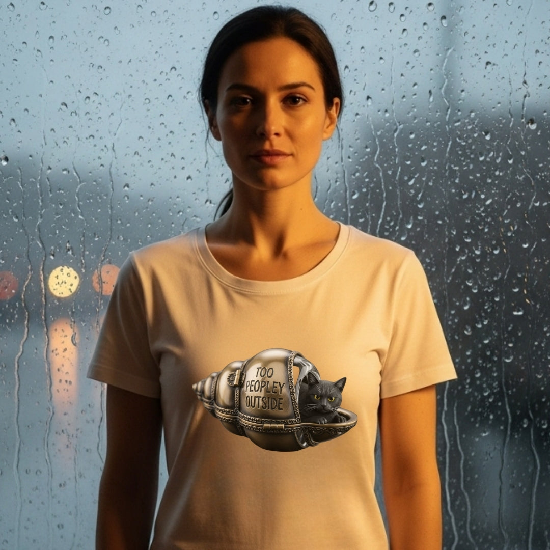 TOO PEOPLEY OUTSIDE Introvert Tee