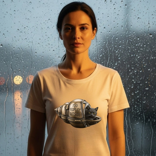 TOO PEOPLEY OUTSIDE Introvert Tee