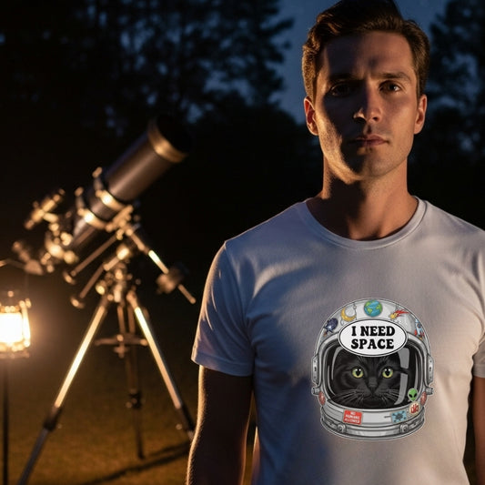 I NEED SPACE Cosmic Boundary Tee