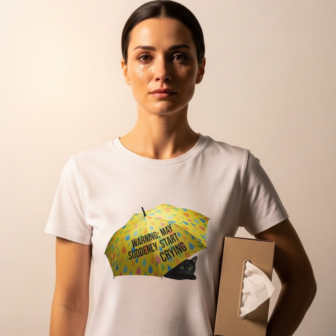 WARNING! MAY START CRYING Tee